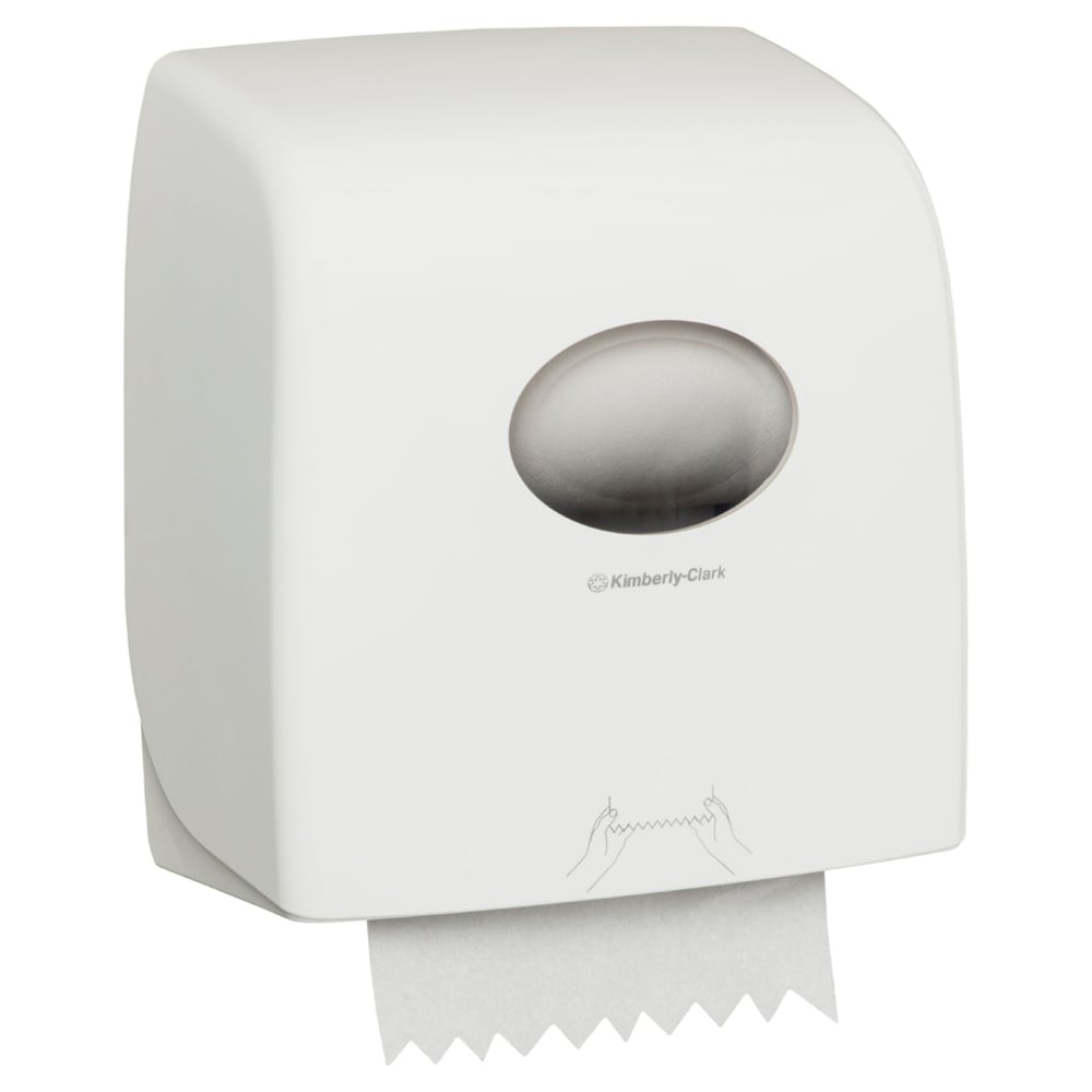 Kimberly-Clark Professional® Aquarius® Slimroll™ Hand Towel Dispenser (69530), White, 1 Dispenser / Case